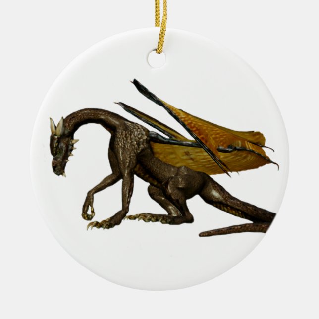 De Cerâmica Ornamento do Dragão (Frente)
