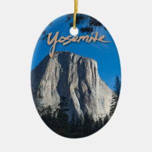 De Cerâmica Ornamento do EL Capitan Yosemite