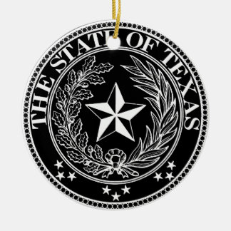 De Cerâmica Ornamento do estado do Texas