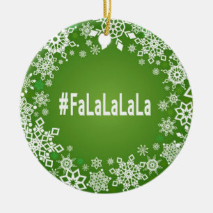 De Cerâmica Ornamento do #FaLaLaLaLa