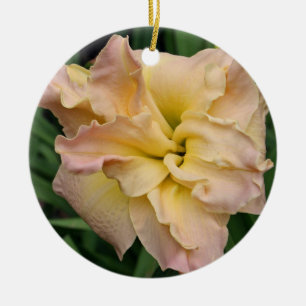 De Cerâmica Ornamento do hemerocallis