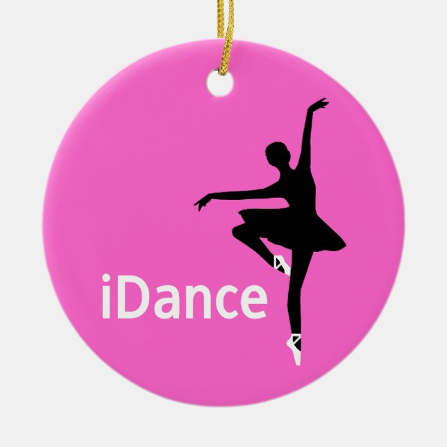 De Cerâmica ornamento do iDance (eu danço) (Frente)
