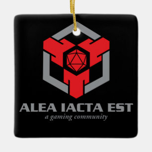 De Cerâmica Ornamento do logotipo AIE