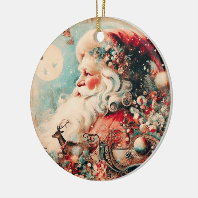 De Cerâmica Ornamento do natal da árvore (Esquerda)