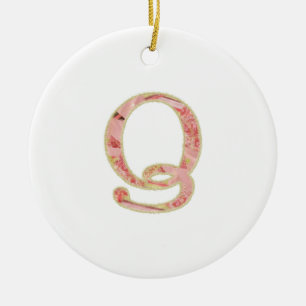 De Cerâmica Ornamento do Natal Q