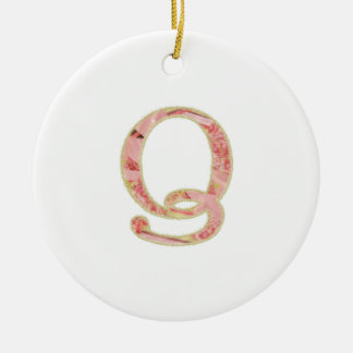 De Cerâmica Ornamento do Natal Q