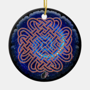 De Cerâmica Ornamento do Nó Celta Galáctico