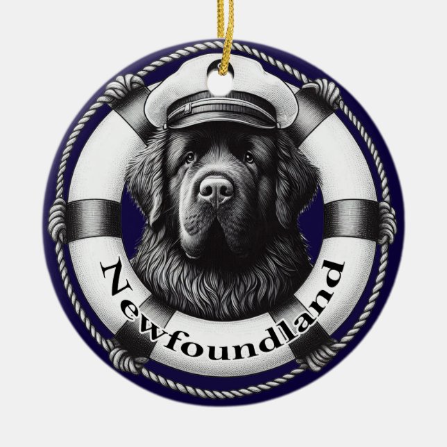 De Cerâmica Ornamento do Novo Círculo Náutico (Frente)