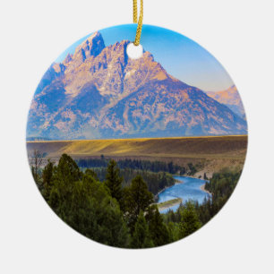 De Cerâmica Ornamento do Parque Nacional Grand Teton