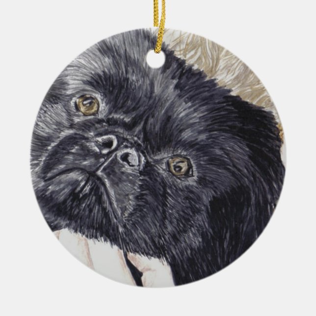 De Cerâmica Ornamento do "pixel" (Frente)