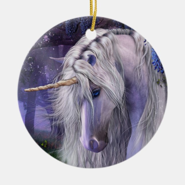 De Cerâmica Ornamento do Serenade do luar (Frente)