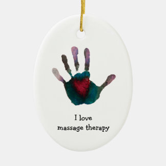 De Cerâmica Ornamento do terapeuta da massagem
