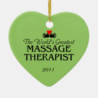 De Cerâmica Ornamento do terapeuta da massagem