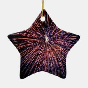 De Cerâmica Ornamento dos fogos-de-artifício