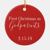 ornamento dos godparents
