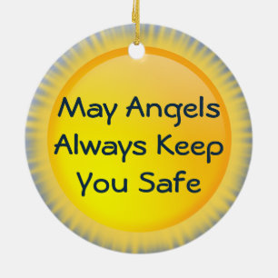 De Cerâmica Ornamento dos seus anjos