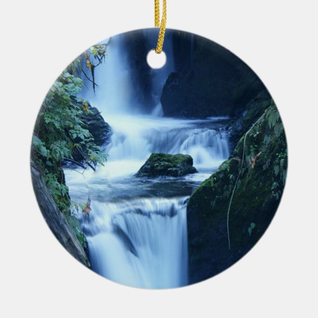 De Cerâmica Ornamento em cascata (Frente)