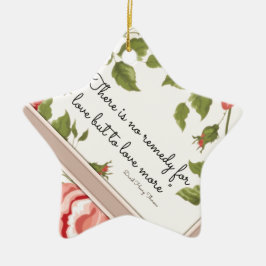 De Cerâmica Ornamento em estrela