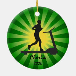 De Cerâmica Ornamento em Execução da Treadmovia