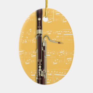 De Cerâmica Ornamento - fagote 2 - escolha sua cor