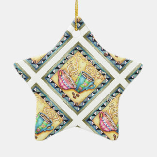 DE CERÂMICA ORNAMENTO - FEIJÕES LEGAL! ARTE DO CAFÉ