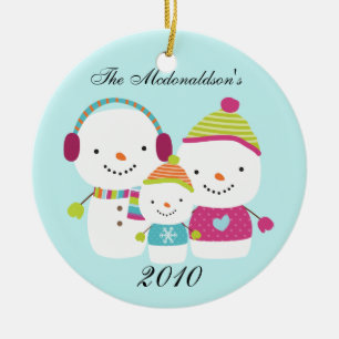 De Cerâmica Ornamento feito sob encomenda personalizado da