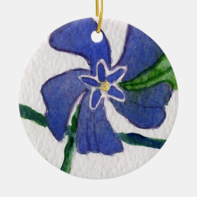 De Cerâmica Ornamento Floral (Frente)