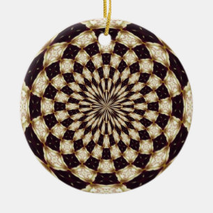 De Cerâmica Ornamento Floral