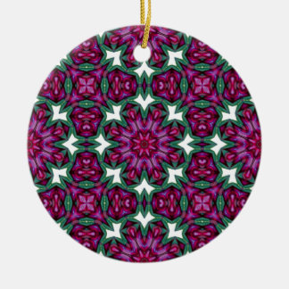 De Cerâmica Ornamento Floral Caleidoscópico Mandala