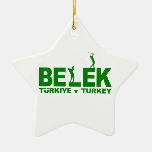 De Cerâmica Ornamento GOLF BELEK - personalizável