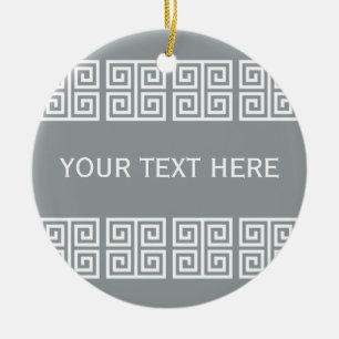 De Cerâmica Ornamento grego do costume do teste padrão