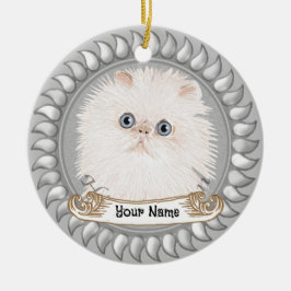 De Cerâmica ornamento Himalayan Cat