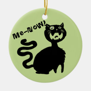 De Cerâmica Ornamento Hungry Cats~
