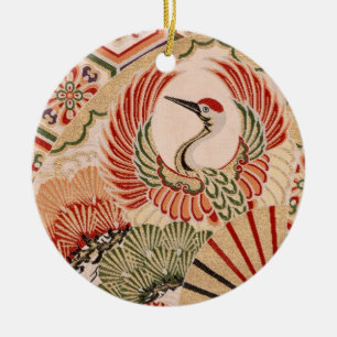 De Cerâmica Ornamento japonês do tecido