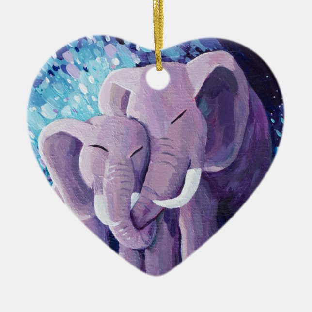 De Cerâmica Ornamento (Juntos) (Frente)