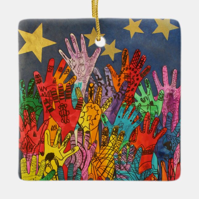 De Cerâmica Ornamento - Landry (Frente)