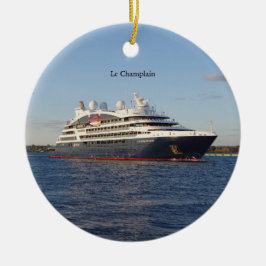 De Cerâmica ornamento Le Champlain