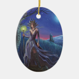 De Cerâmica Ornamento Maleficent da Bela Adormecida do