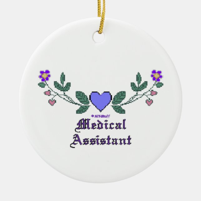 De Cerâmica Ornamento médico (Frente)