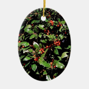De Cerâmica Ornamento Natal 2025 da 'Holly & Berries'