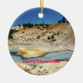 De Cerâmica Ornamento Panorâmico Monte Lassen NP