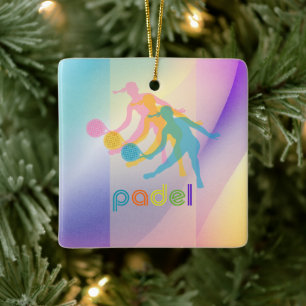 DE CERÂMICA ORNAMENTO PARA PADEL – ESTILO VIBRANTE PARA SUAS C