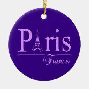 De Cerâmica Ornamento Paris França, personalizar