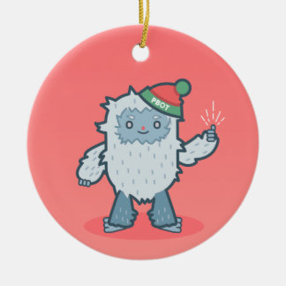 De Cerâmica Ornamento PBOT Yeti