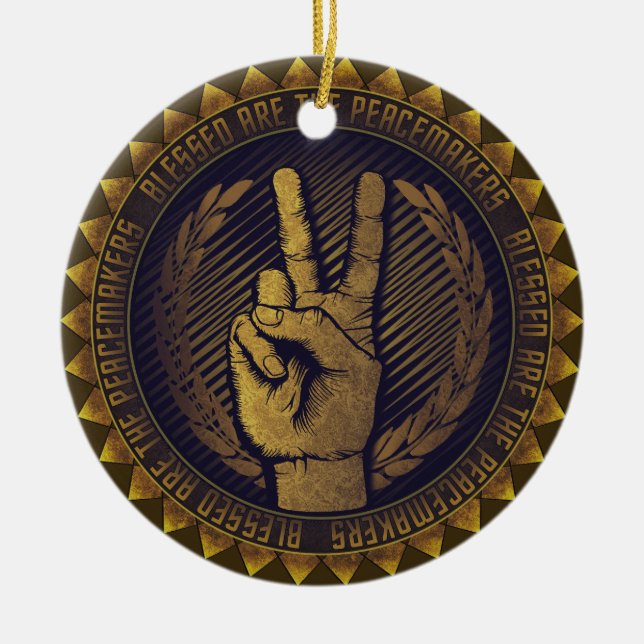 De Cerâmica Ornamento Peacemaker (Frente)