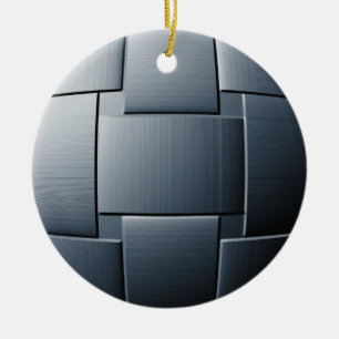 De Cerâmica ornamento personalizado "Ball of Steel"