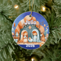 Ornamento Personalizado da Natividade