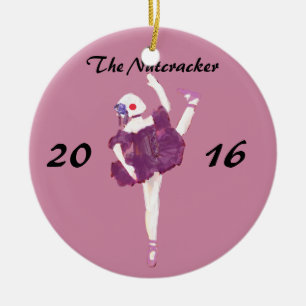 De Cerâmica Ornamento personalizado do Nutcracker - boneca da