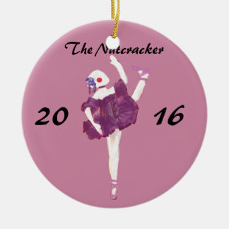 De Cerâmica Ornamento personalizado do Nutcracker - boneca da