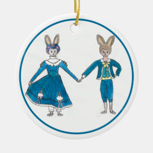 De Cerâmica Ornamento Personalizado Mãe Ginger